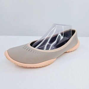LISSOM Flytes 11.5 Ballet Flats Grey Coral Soles Slip On Comfort Light Stretchy